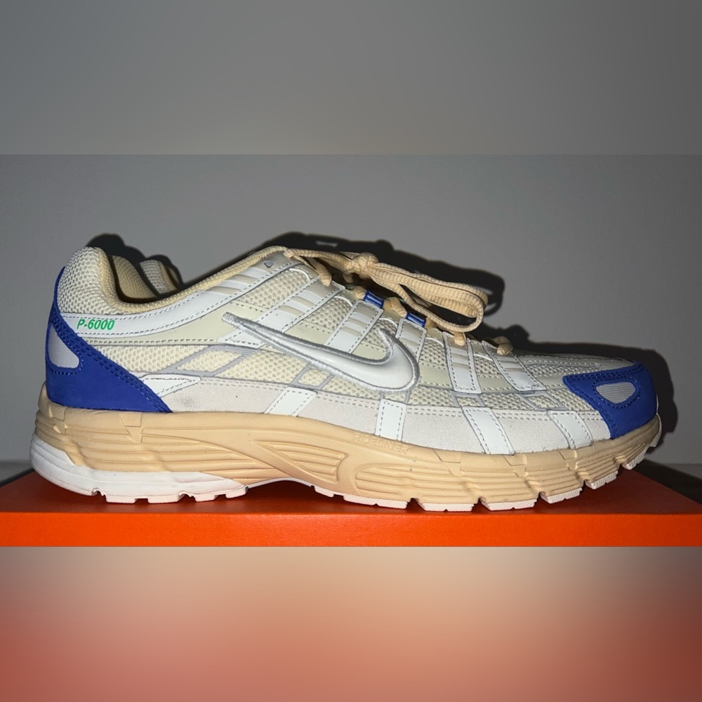 NEW Nike P-6000 Running Sneakers Shoes Men’s Coconut Milk FJ5443-113 Size 13